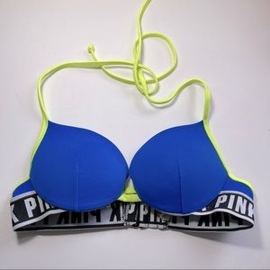 PINK Push Up Bikini Top XS